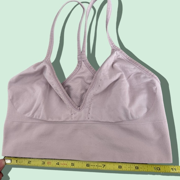 Women’s SPANX Light Pink Mauve Sports Bra Size Medium - Picture 7 of 7